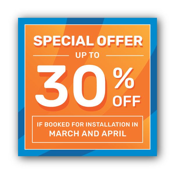 Special offer March& April
